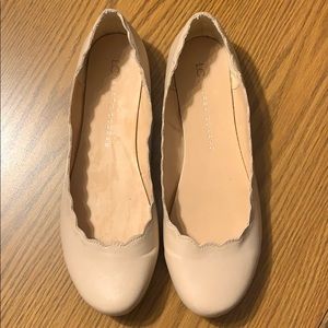 Lauren Conrad Scalloped Ballet Flats